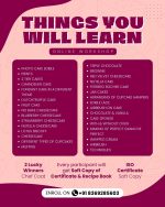 Basic to Advance Online Cake Workshop - Image 2