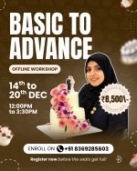 Basic to Advance Cake Workshop